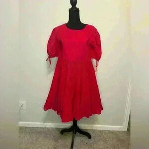 Merlette Serling Mini Dress Berry Size S